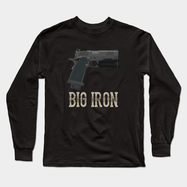 Big iron Long Sleeve T-Shirt by 752 Designs